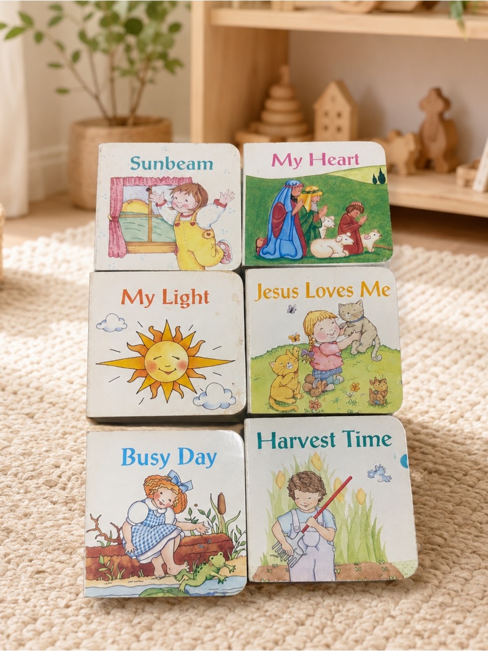 Sunbeam & My Heart Kids Board Books Set - Assorted Colors
